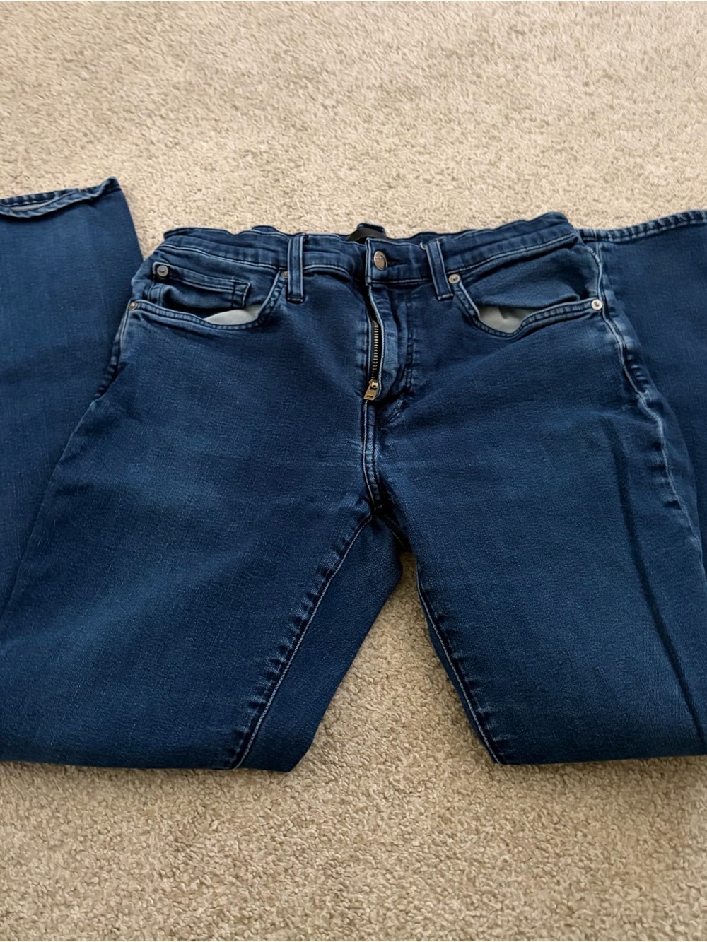 Joe's Jeans Relaxed Dark Indigo Back Pocket Denim